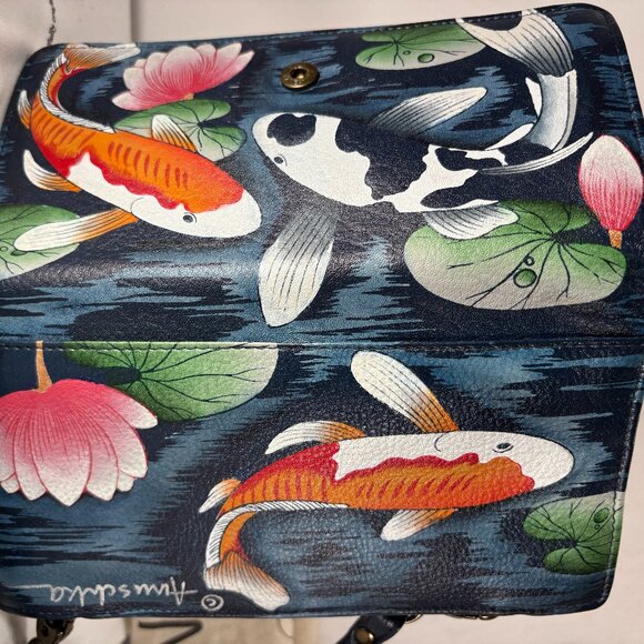 ANUSCHKA INDIA-NWT PRISTINE NEW-$128.00 MASTERPIECE PAINTING TOOK 6 WEEKS FOR TV